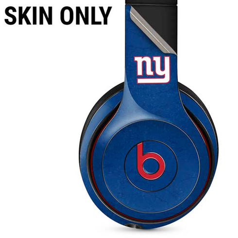 NFL New York Giants Distressed Beats Solo 3 Wireless Skin